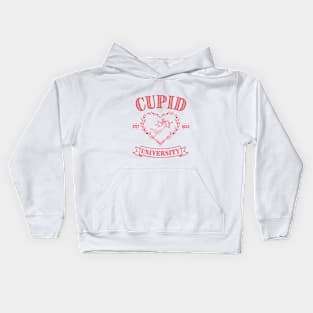 Cupid University T-Shirt, Cute Valentine's Day Shirt, Cute College Sweatshirt Classic T-Shirt, Red Kids Hoodie